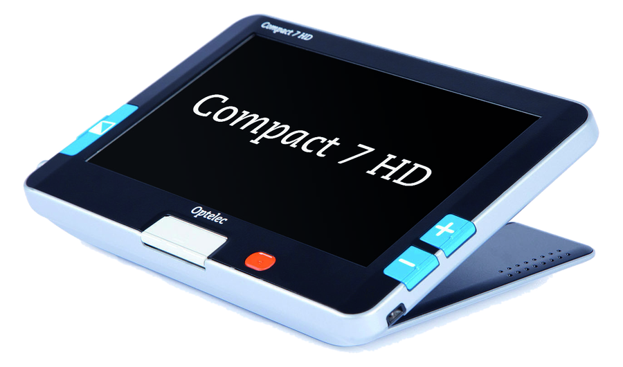 Compact 7 HD — Handlich, mit ausklappbarem Fuß