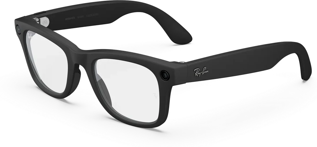 Ray-Ban Meta — Klares Glas — hier kommt Ihre Sehstärke hinein