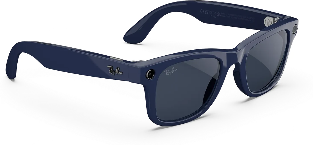 Ray-Ban Meta — Fassung in Blau
