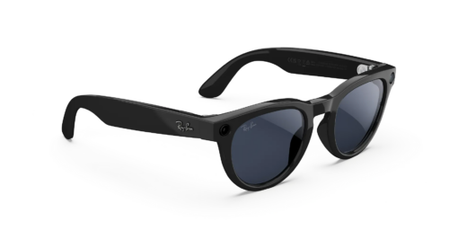 Ray-Ban | META (Gen 2) AI Glasses | HEADLINER RW4013 601/MF50 Shiny Black Transitions Sapphire