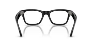Ray-Ban Meta Audio Burbank Optics – Schwarz – Ansicht von hinten