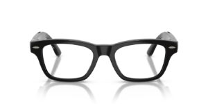 Ray-Ban Meta Audio Burbank Optics – Schwarz – Ansicht von vorn