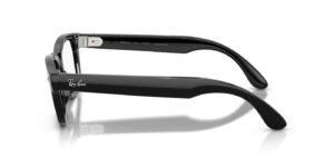 Ray-Ban Meta Audio Burbank Optics – Schwarz – Ansicht von der Seite