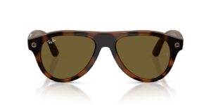 Ray-Ban Meta Aviator (Gen 3) – Havana · Dunkelbraun – Ansicht von vorn