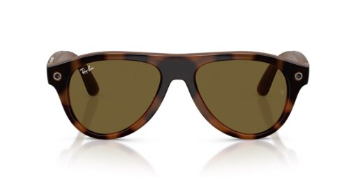 Ray-Ban Meta Aviator (Gen 3) – Havana · Dunkelbraun – Ansicht von vorn