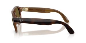 Ray-Ban Meta Aviator (Gen 3) – Havana · Dunkelbraun – Ansicht von der Seite