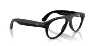 Ray-Ban Meta Aviator Optics (Gen 3) – Schwarz – Ansicht liegend