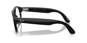Ray-Ban Meta Aviator Optics (Gen 3) – Schwarz – Ansicht von der Seite