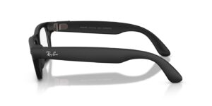Ray-Ban Meta Blayzer Optics (Gen 2) – Schwarz matt – Ansicht von der Seite