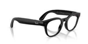 Ray-Ban Meta Scriber Optics (Gen 2) – Schwarz glänzend – Ansicht liegend