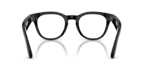 Ray-Ban Meta Scriber Optics (Gen 2) – Schwarz glänzend – Ansicht von hinten