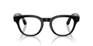 Ray-Ban Meta Scriber Optics (Gen 2) – Schwarz glänzend – Ansicht von vorn