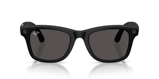 Ray-Ban Meta Wayfarer (Gen 3) – Schwarz matt · Grau – Ansicht von vorn