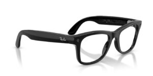 Ray-Ban Meta Wayfarer Optics (Gen 3) – Schwarz glänzend – Ansicht liegend