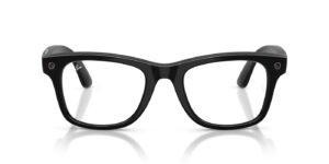 Ray-Ban Meta Wayfarer Optics (Gen 3) – Schwarz glänzend – Ansicht von vorn