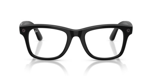 Ray-Ban Meta Wayfarer Optics (Gen 3) – Schwarz glänzend – Ansicht von vorn