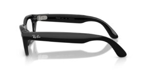 Ray-Ban Meta Zena Optics (Gen 3) – Schwarz – Ansicht von der Seite