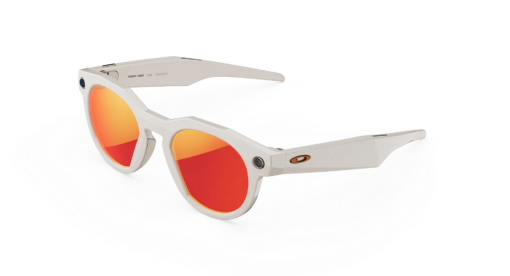 Oakley | META (Gen 2) AI Glasses | Oakley Meta HSTN – Warm Grey / Prizm™ Ruby
